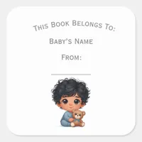 Customize Boy Book Plate