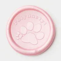 Wax Seal Sticker - Polydactyl Paw Print