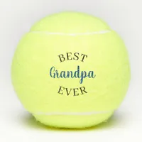 Custom Best Grandpa Papa Gramps Ever Tennis Balls