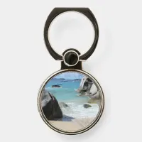 Scenic Beach at The Baths on Virgin Gorda, BVI Phone Ring Stand