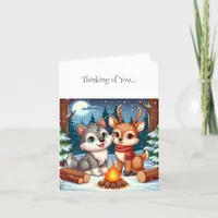 Winter Wonderland Blank Note Card