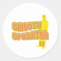 Smooth Operator Classic Round Sticker