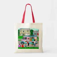 A Hot Summer Day | A Whimsical Illustration Tote Bag