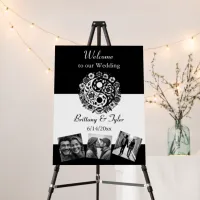 Welcome to Our Wedding Personalized Yin Yang Foam Board