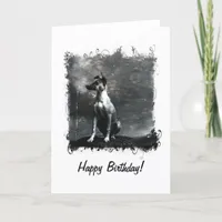 Vintage Dog Birthday Card