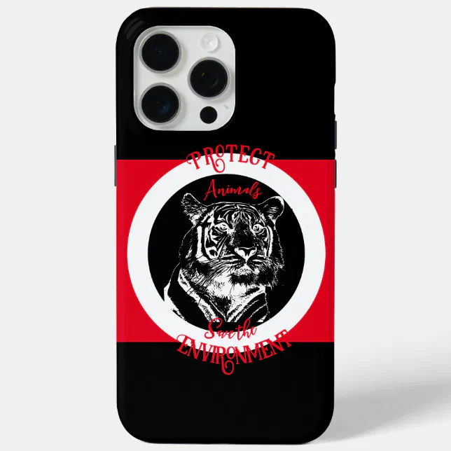 Roar of conservation iPhone 15 pro max case