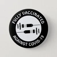 I am Fully Vaccinated Against Covid-19 Button