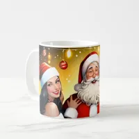 Dirty Santa's Festive Night with Christmas Cheer Coffee Mug