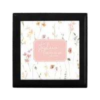 Sunny Wildflower Wedding Pink ID1023 Gift Box