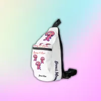 Bonus Mom - Modern in Pink & white | Sling Bag