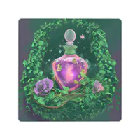 Magic Potion and Ivy  Metal Print