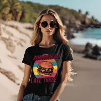 Three Hamburger Day Celebration T-Shirt