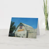 Rural Iowa Barn, Birthday Card