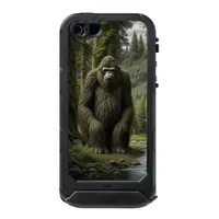 Huge Bigfoot sitting in the Woods Waterproof Case For iPhone SE/5/5s