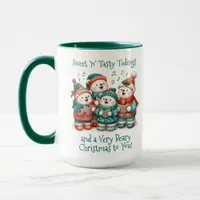 Cute Polar Bears Sing Have a Very Beary Christmas! Mug