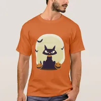 Halloween Cat T-Shirt