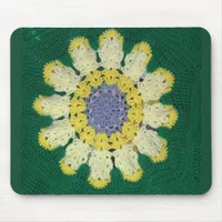 Mousepad - Daisy in Crochet