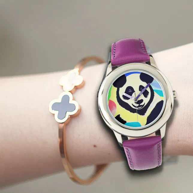 Multicolore panda watch