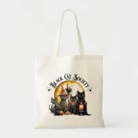 Black Cat Society Tote Bag