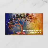 *~* Ethereal QR TREE of LIFE AP82 Business Card