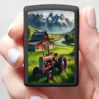 Tractor Dreams In The Valley Zippo Lighter