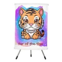 Cute Kawaii Chinese Zodiac Year of the Tiger | Tripod Lamp