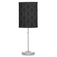 Elegant, Vintage, Victorian Steampunk Damask Table Lamp