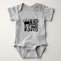 Funny  Typography Baby Bodysuit