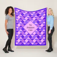 Purple Quilt Pattern