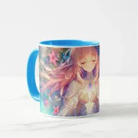 Magical Ethereal Anime Girl  Mug