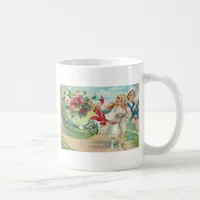 Easter Greetings Vintage Postcard Coffee Mug