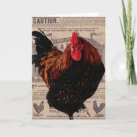 Baker's Special Poultry, Birthday Card