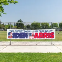 Biden Harris 2020 Vote Against Racism Banner