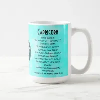 Horoscope Sign Capricorn Birthday Coffee Mug