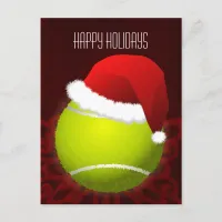 tennis player Holiday greeting