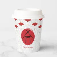 Hibachi Theme Birthday Party Private Chef Japanese Paper Cups