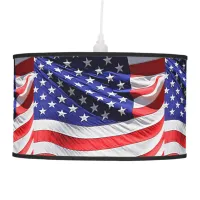 American Flag Pendant Lamp
