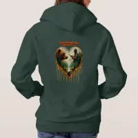 Relationship Between Hunter grizzly Bear and Deer  Hoodie