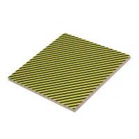 Thin Black and Yellow Diagonal Stripes