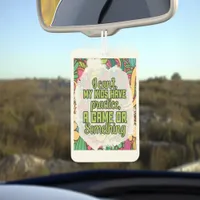 Text Graphic Air Freshener for a Stylish Boost