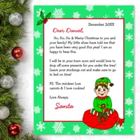 Personalized Letter from Santa for Children