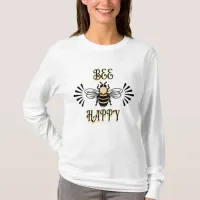 Bee Happy | Vintage Colors Honey Bee T-Shirt