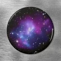 Purple Celestial Space Photo Blank Magnet