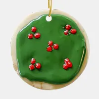 Sugar Cookies Personalized Christmas Ceramic Ornament