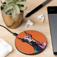 Geometric Doberman Wireless Charger