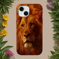 Lion's Gaze iPhone 15 Case