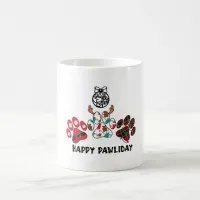 Happy Pawliday - Christmas Holiday Coffee Mug