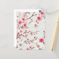 Cherry Blossom Postcard