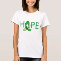 "HOPE" Lyme Disease Awareness Ribbon w Butterfly T-Shirt