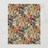 Abstract Art Paper Sheet